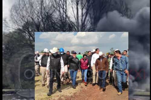 Día 12: Mexicaltongo, Jilotepec sigue en llamas; diputados federales y altos funcionarios hacen presencia por primera vez